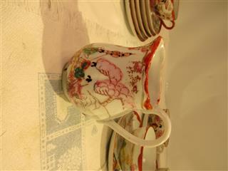 VTG LOT OF 19 JAPANESE EGGSHELL PORCELAIN PLATES, SAUCERS, CUPS & CREAMER-